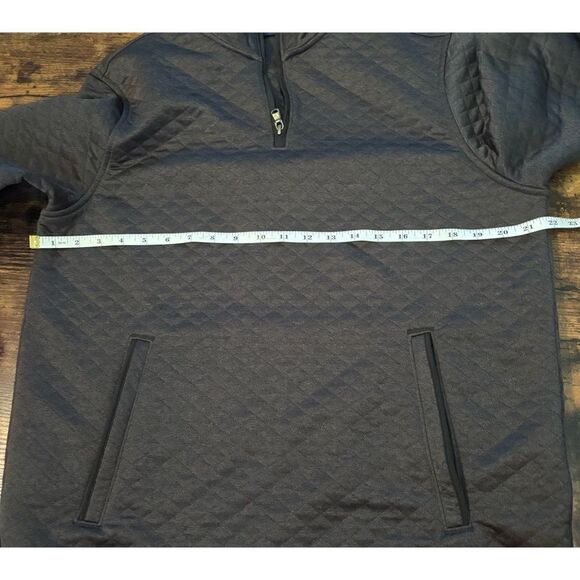 Cremieux Blue Label Quilted Quarter-Zip Pullover Size M / NWOT - Picture 7 of 10